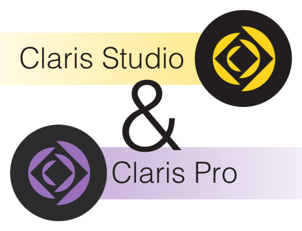 claris studio and claris pro.
