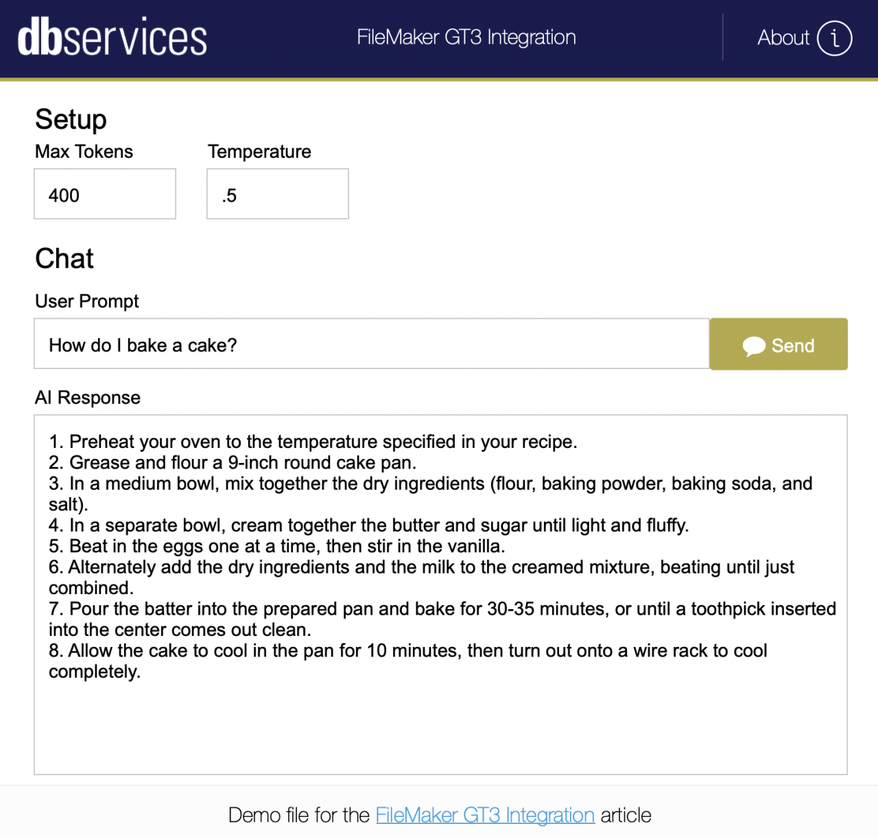 filemaker chatgpt integration demo file example.