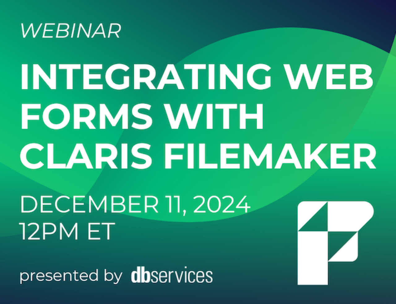 webinar integrating web forms with claris filemaker.