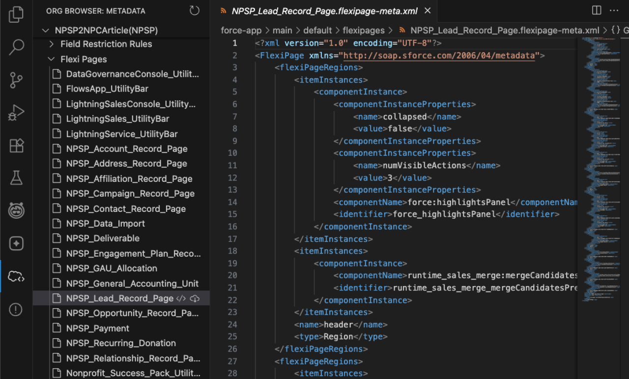 Migrating NPSP to NPC Lead Record Page.