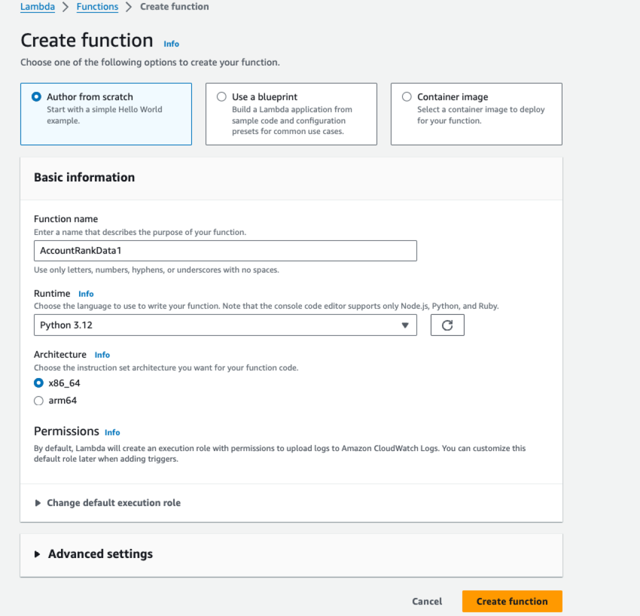 salesforce governor limits with lambda aws create function.