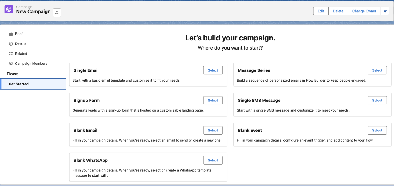 Salesforce Marketing Cloud on Core for Nonprofits Next Steps.