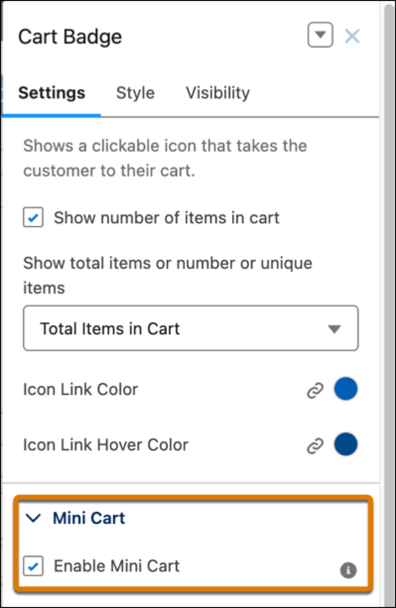 salesforce winter 25 commerce mini-cart.