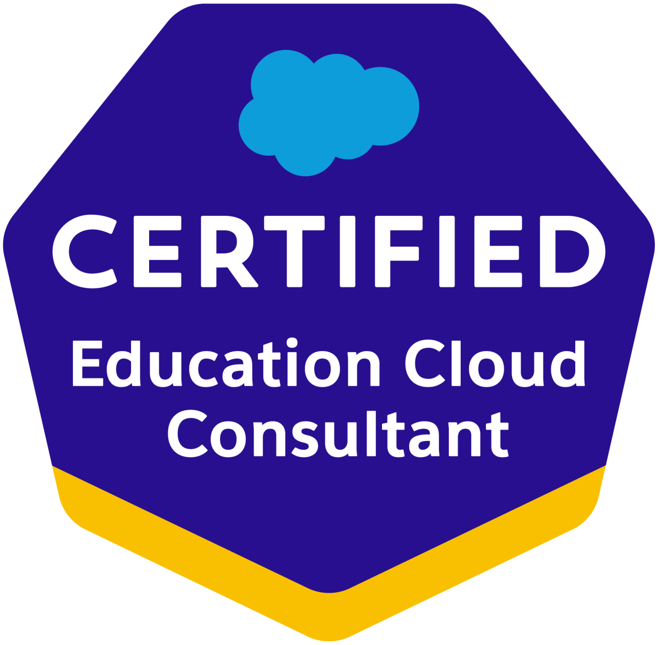 salesforce certified education cloud consultant.