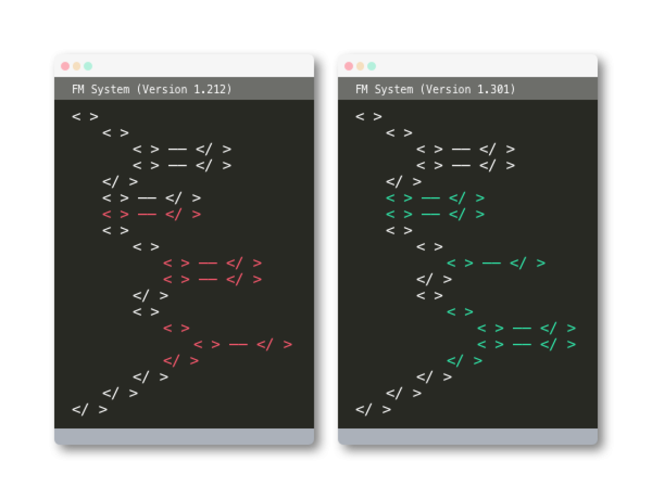 filemaker version comparison save a copy as xml.