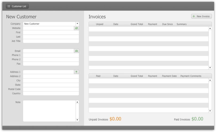 FileMaker 12 Starter Solutions - Invoices